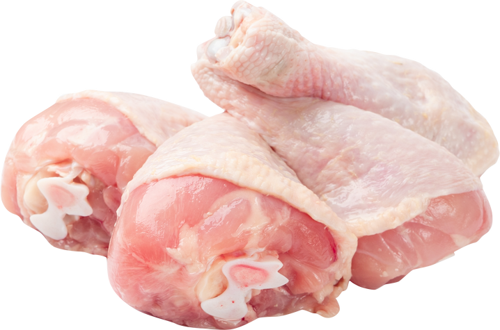 Raw Chicken Drumsticks Isolated, Uncooked Poultry Legs, Fresh Hen Meat, Fresh Chicken Drumstick